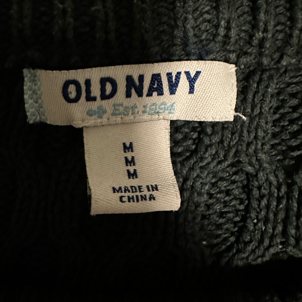 Old Navy Green Crewneck Sweater - Picture 3 of 7